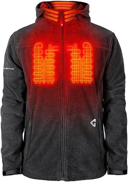 Gerbing 7V Thermite Fleece Jacket for Men – Battery Heated Winter Clothing with Flexible Fabric and Lasting Performance