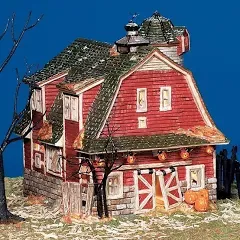 Department 56 Halloween Haunted Barn 56.55060 “READ”