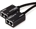 Monoprice 98' Cat5e/Cat6 HDMI Extender, Black 8121