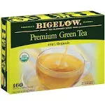 Bigelow Green Tea, Premium, 100% Organic, Tea Bags - 160 tea bags, 10.86 oz