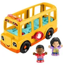 Fisher Price Little People School Bus Musical Toddler Toy Vehicle