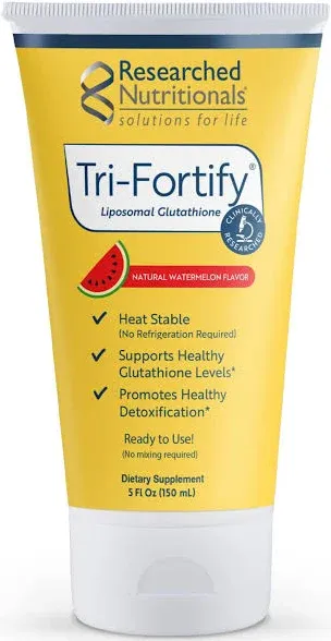 Researched Nutritionals Tri-Fortify Liposomal Glutathione