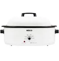 Nesco MWR18-14 Roaster Oven, 18 Quart, White Ovens Toasters