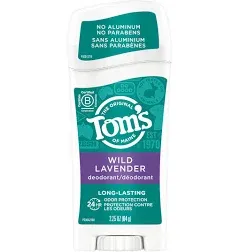 Tom's Of Maine Deodorant, Wild Lavender, Value Pack - 2 pack, 2.25 oz units