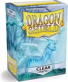 Dragon Shield Matte Clear Card Sleeves