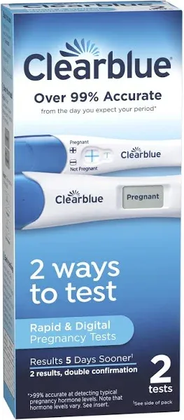 Clearblue Plus Pregnancy Test