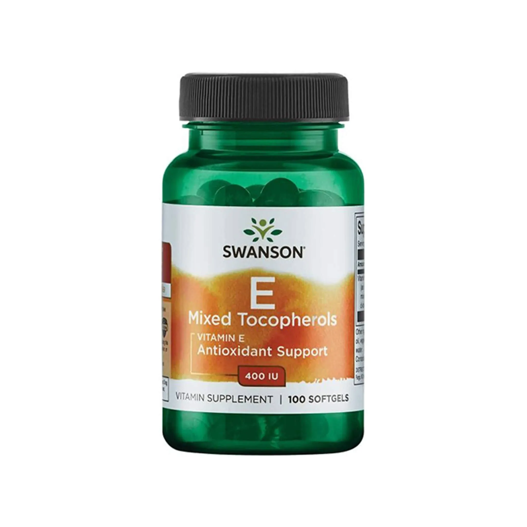 Swanson Vitamin E Mixed Tocopherols 400 IU 100 Softgels