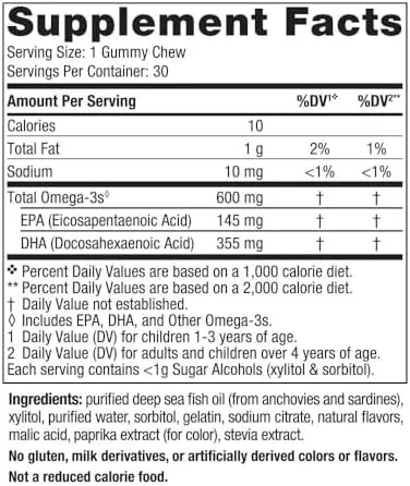 Nordic Naturals Children's DHA Gummies