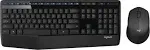 Logitech - MK345 Full-Size Wireless Keyboard and Mouse Combo for PC, Laptop with Palm Rest - Graphite