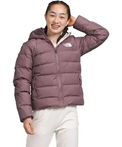 The North Face Girls' Reversible North Down Hooded Jacket