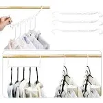 New HOUSE DAY Closet Organizers and Storage, Space Saving Hangers. 16 pcs