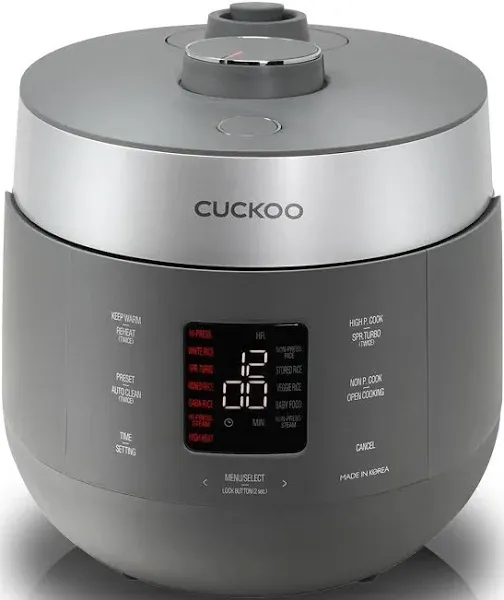 New in box Cuckoo Twin Pressure Rice Cooker & Warmer 10 cup