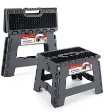 Folding Step Stool 9 inch Height Non-Slip Step Stool for Kid and AdultPremium..<wbr/>.