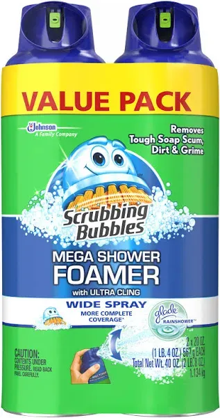 Scrubbing Bubbles Mega Shower Foamer