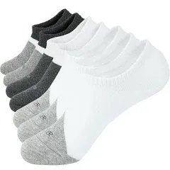 WANDER No Show Socks Mens 7/8 Pair Cotton Thin Non Slip Low Cut Men Invisible Sock 6-8/9-11/12-14