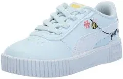 PUMA Carina 2.0 Busy Bee Athletic Shoe - Baby / Toddler - Dewdrop