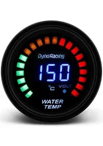 2'' 52mm Universal Car Digital & Analog LED Water Temp Temperature Gauge