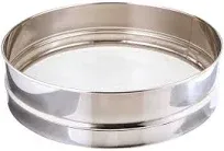 Winco SIV-10 Stainless Steel Mesh Sieve 10in.