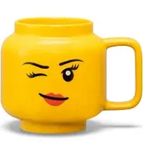 LEGO Winking Girl 9 Ounce Ceramic Mug