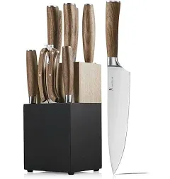 Kangdelun Natura Series 9 Pcs Knife Block Set