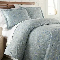 Vilano Premium Ultra-Soft Paisley Grace Duvet Cover and Sham Set