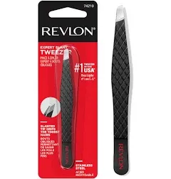 Expert Eyebrow Hair Removal Tweezer by Revlon, Tweezers for Men, Women &amp; Kids