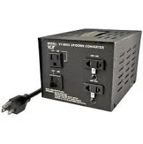 VCT VT-3000J Step Up / Down Voltage Transformer Converter *