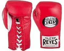 CLETO REYES Safetec Professional Competition Boxing Gloves for Men and Women, MMA, Kickboxing, Muay Thai, Lace Up