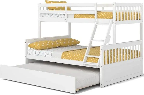 KOMFOTT Twin Over Full Bunk Bed Frame