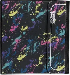 Vintage Style Trapper Keeper Binder Paint Splatter - Trapper Keeper