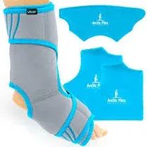 Vive Ankle Ice Pack Wrap Foot Cold