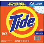 Tide Ultra Powder Original Scent: 180 Loads