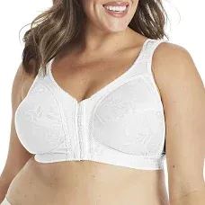 Playtex LIGHT BEIGE 18 Hour Comfort Strap Front Close Bra, US 42DD, UK 42DD