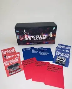 Cancelled On Scene Card Game