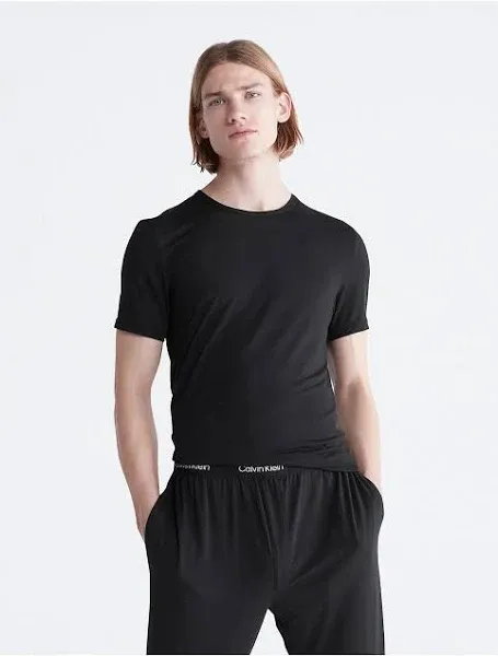 Calvin Klein Men's Ultra Soft Modern Crewneck Lounge T-Shirt