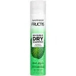 Garnier Invisible Dry Shampoo with no Visible Residue powered by Rice Starch to Instantly Absorb Oil, Refresh and Volumize, Silicone Free, Mint Mojito by Fructis, 4.4 oz.