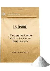 PURE ORIGINAL INGREDIENTS L-Threonine 1lb Essential Amino Acid Dietary Supple...