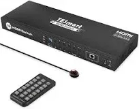 TESmart Rack mountable HDMI switch 4k 16 Ports 1 out mixer hdmi video switcher switches switch