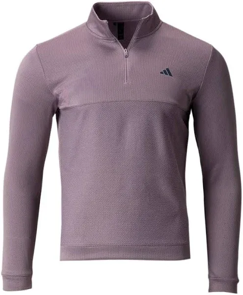 Adidas Ultimate365 Textured Quarter-Zip Pullover