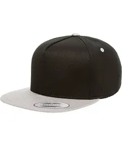 Yupoong Adult 5-Panel Cotton Twill Snapback Cap