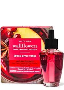 Bath &amp; Body Works White Barn SPICED APPLE TODDY Wallflowers Fragrance Refill