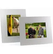 Golf Dimple Mat Board 8x10 Frame with Bevel Cut Window and Easel Back (6 Pack)