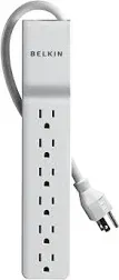 Belkin 6 Outlet Home Office Surge Protector