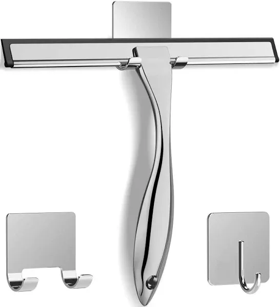 Carsine All-Purpose Stainless Steel Shower Squeegee