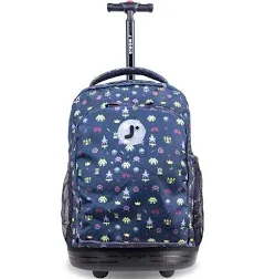 J World Sunny Rolling Backpack