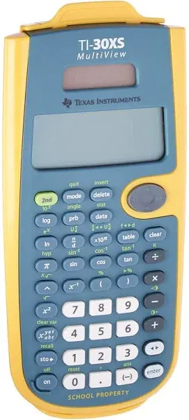 Texas Instruments TI-30XS Multiview Scientific Calculator Tested Back To School