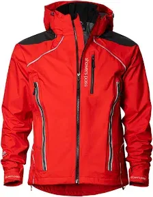 Showers Pass Men's Refuge Cycling Rain Jacket with Beacon Lights