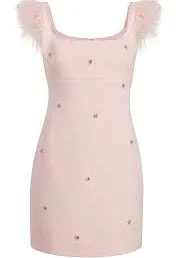 LIKELY Women's Mini Cameron Dress in Rose