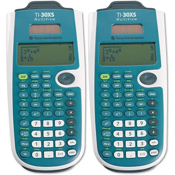 Texas Instruments TI-30XS MultiView Scientific Calculator W/ Cover