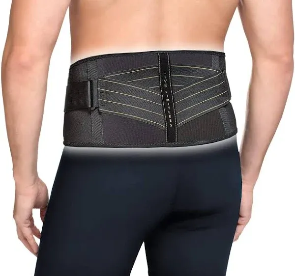 Copper Fit Back Pro Compression &amp; Support Adjustable Straps Unisex Size L/XL